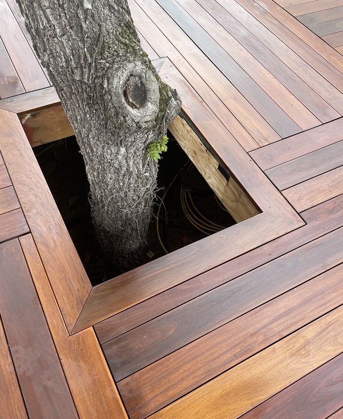 8th acre of Ipe decking