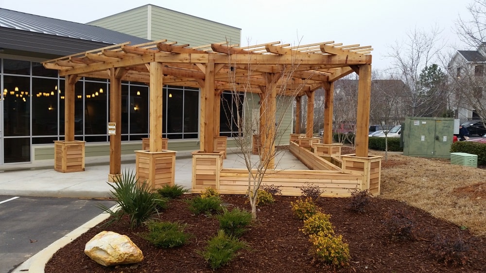 Cedar Pergola 1