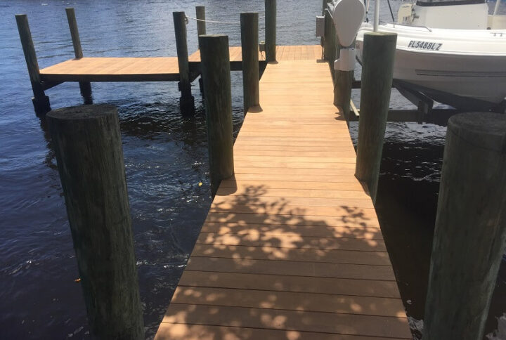 Ipe Dock no finisher applied