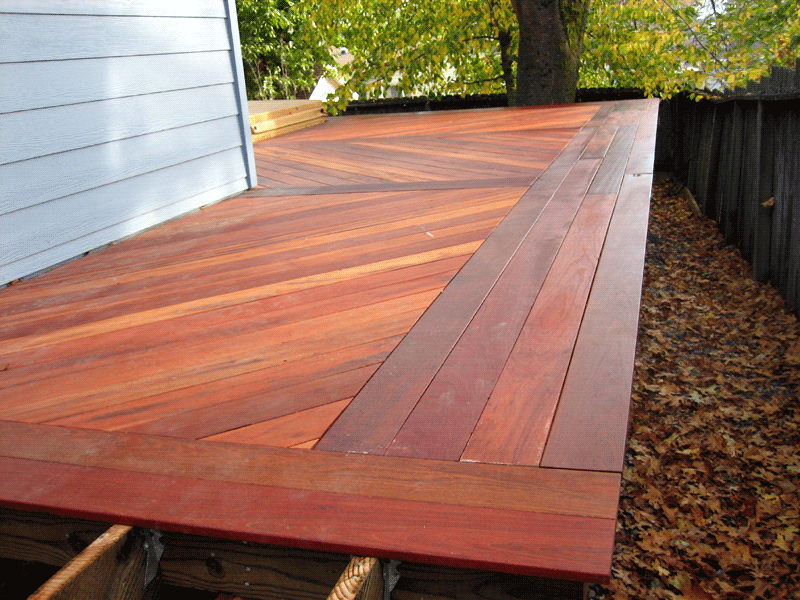 Tigerwood deck 3