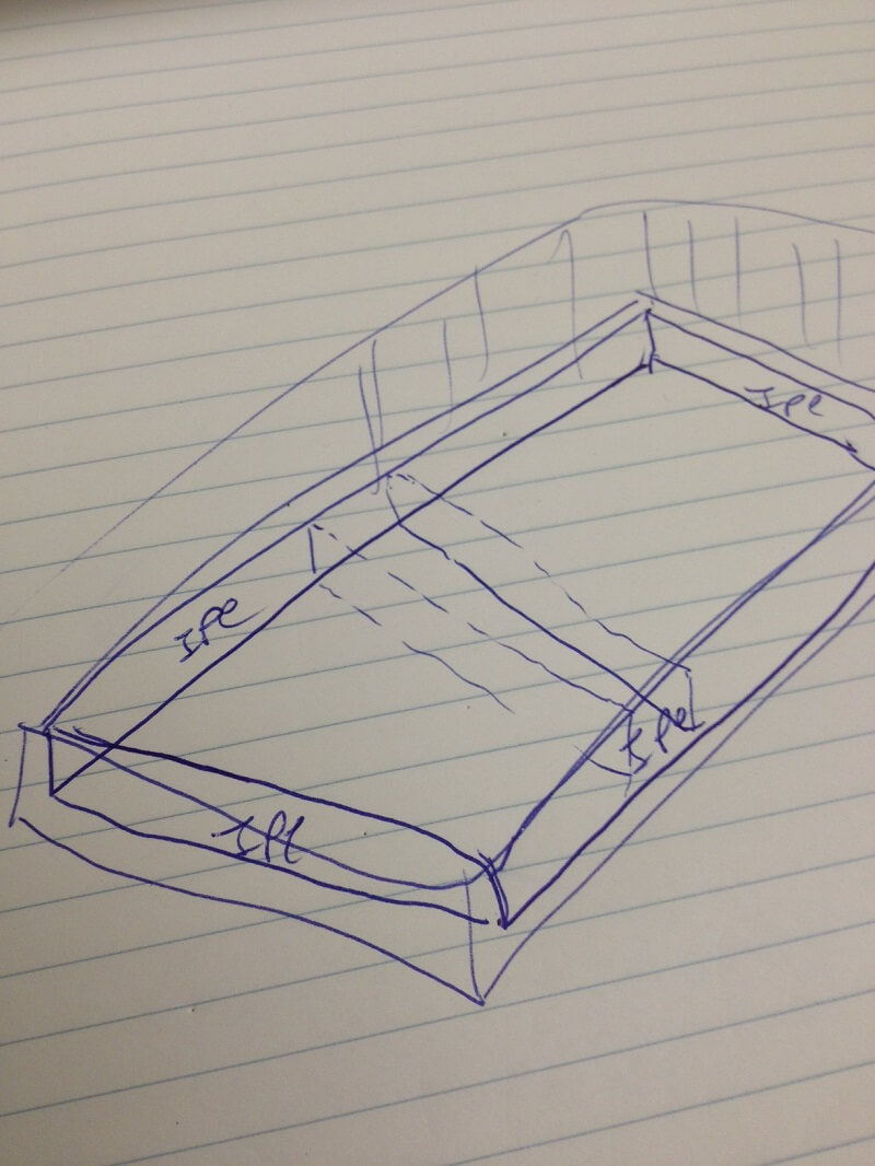 Ipe Deck started from a Napkin Sketch