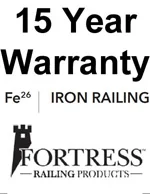 Fortress Railing Showroom - 15-year-warranty-icon-1