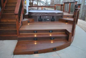 IPE DECK BOARDS, SPAS AND, KITCHENS - Ipe-hottub-spa-350-300x201